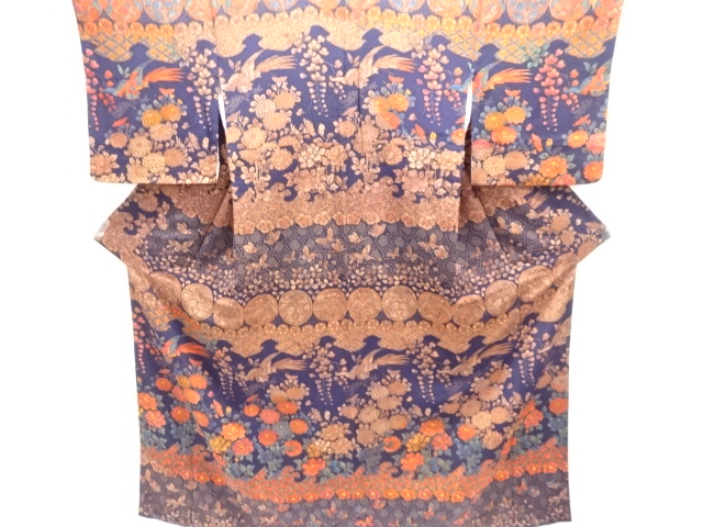 JAPANESE KIMONO / TSUKESAGE KOMON / PHOENIX 